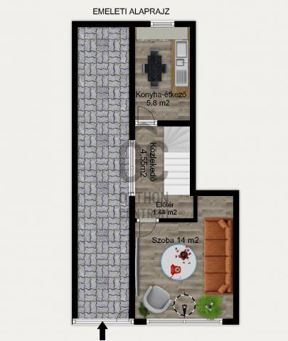 Eladó családi ház, Székesfehérvárott 36.9 M Ft, 1 szobás