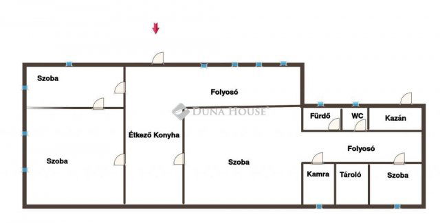 Eladó családi ház, Garán 30.9 M Ft, 4 szobás