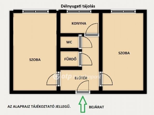 Eladó panellakás, Budapesten, III. kerületben 66.9 M Ft, 2 szobás