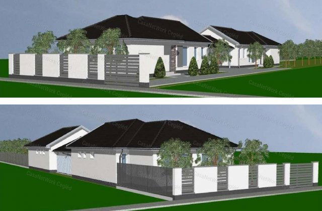 Eladó ikerház, Újlengyelen 78 M Ft, 4 szobás