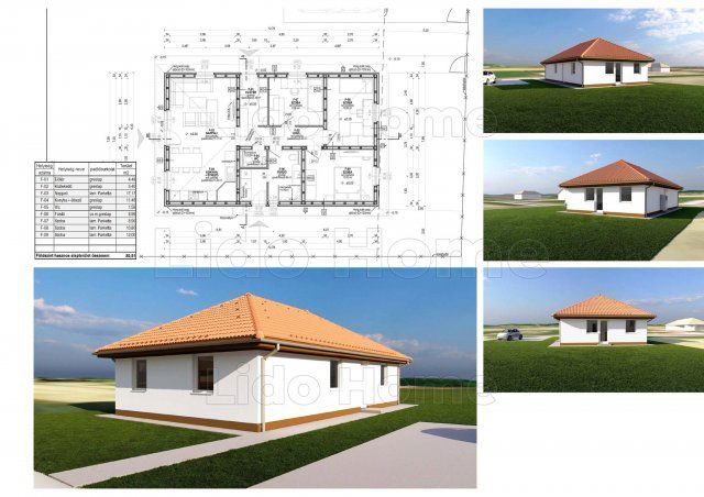 Eladó családi ház, Mosonszentmiklóson 73.25 M Ft, 5 szobás