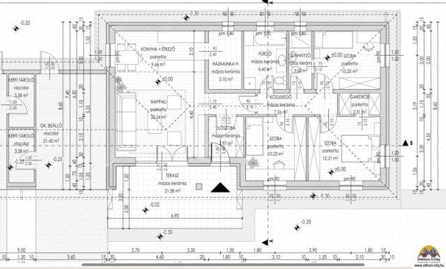 Eladó ikerház, Vasadon 71.99 M Ft, 4 szobás