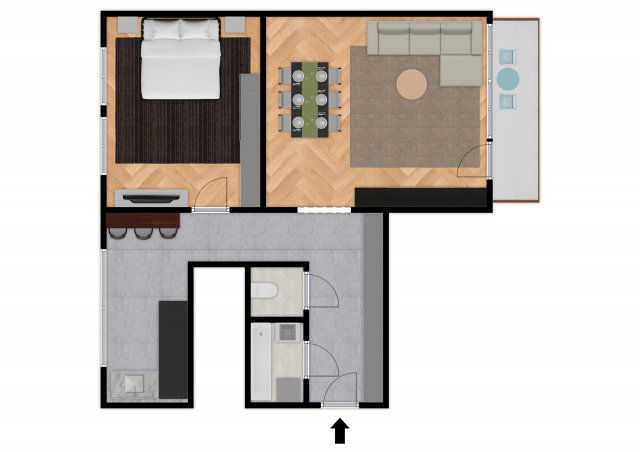Eladó panellakás, Budapesten, XXI. kerületben 76.9 M Ft, 2 szobás