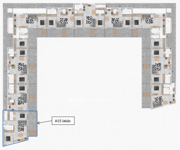 Eladó téglalakás, Tiszafüreden 84.9 M Ft, 3 szobás