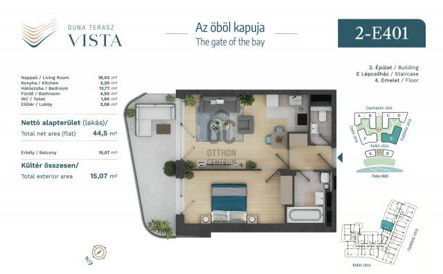 Eladó téglalakás, Budapesten, XIII. kerületben 93.9 M Ft