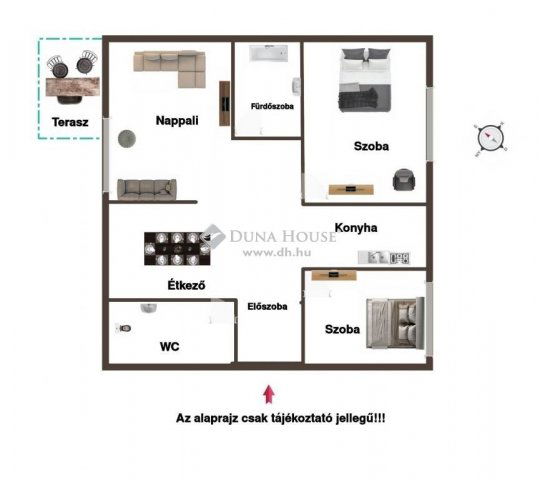 Eladó családi ház, Hatvanban 80 M Ft, 2 szobás