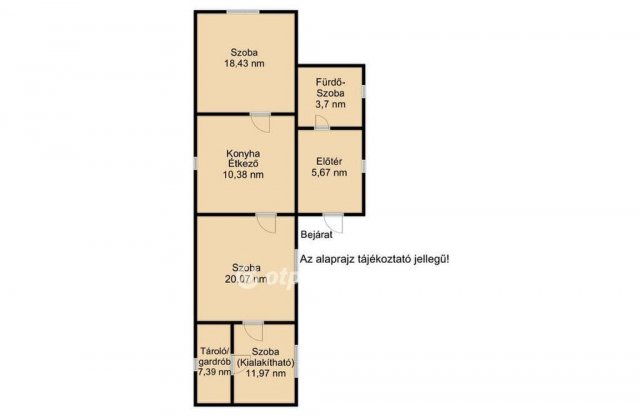 Eladó családi ház, Hajdúhadházon 29.9 M Ft, 3 szobás