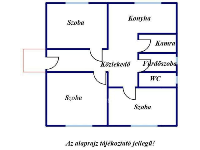Eladó családi ház, Apagyon 15 M Ft, 3 szobás