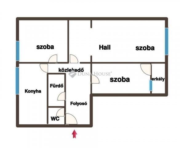 Eladó panellakás, Székesfehérvárott 63 M Ft, 3 szobás