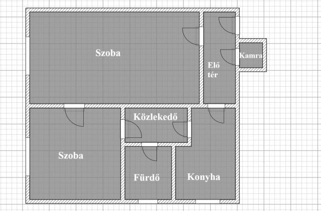 Eladó téglalakás, Kecskeméten 39 M Ft, 2 szobás