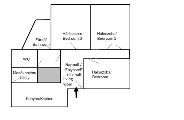Eladó téglalakás, Budapesten, VIII. kerületben 89 M Ft, 3 szobás