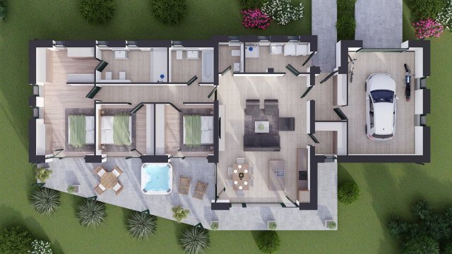 Eladó családi ház, Cserszegtomajon, Majori utcában 102.8 M Ft