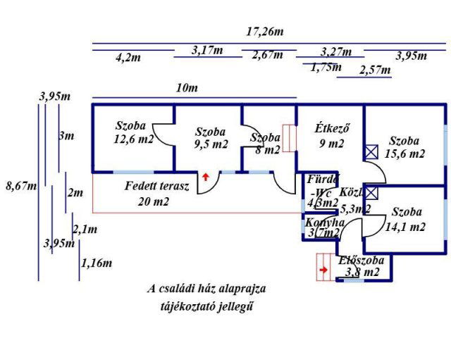 Eladó családi ház, Szolnokon 19.99 M Ft, 2+1 szobás