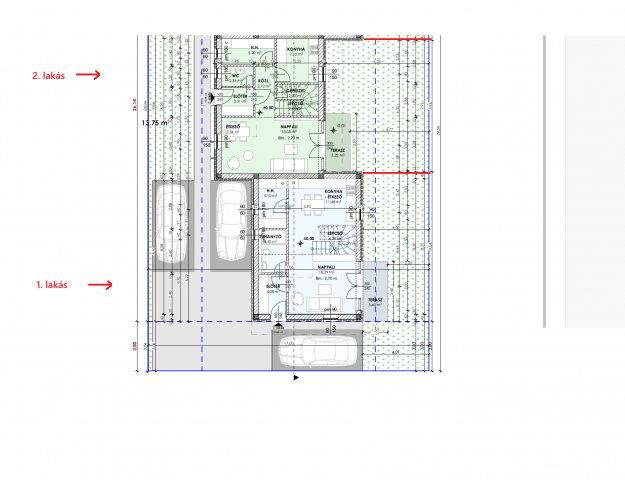 Eladó sorház, Budapesten, XX. kerületben 97.9 M Ft, 4 szobás