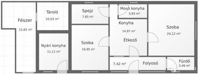 Eladó családi ház, Érsekvadkerten 23.5 M Ft, 2 szobás