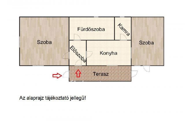 Eladó családi ház, Nyíregyházán 19.9 M Ft, 2 szobás