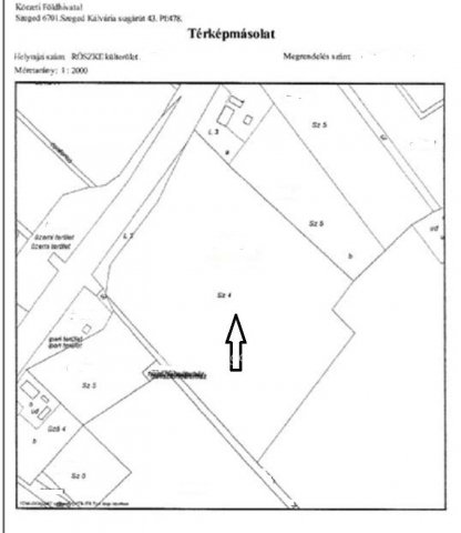 Eladó telek, Röszkén 100 M Ft / költözzbe.hu