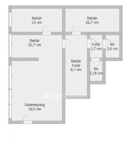 Eladó üzlethelyiség, Szekszárdon 45 M Ft / költözzbe.hu