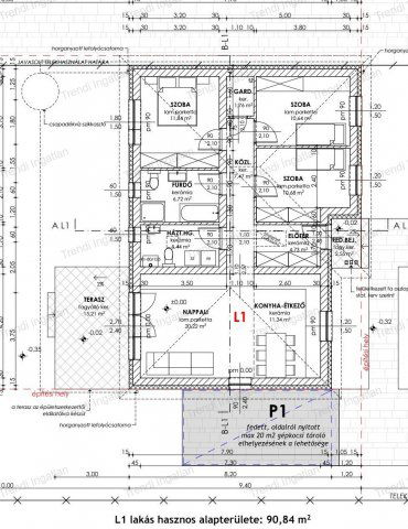 Eladó ikerház, Győrságon 59.9 M Ft, 4 szobás