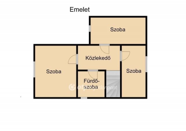 Eladó sorház, Hajdúszoboszlón 50 M Ft, 2+2 szobás