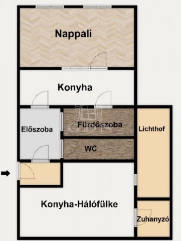 Eladó téglalakás, Budapesten, VI. kerületben 119 M Ft, 2 szobás