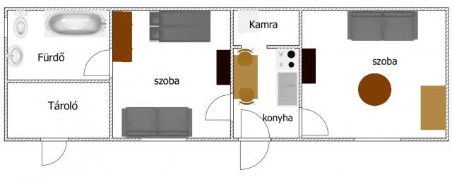 Eladó családi ház, Nagykanizsán 13.49 M Ft, 2 szobás