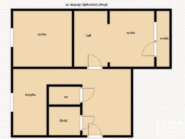 Eladó téglalakás, Szegeden 45 M Ft, 2 szobás