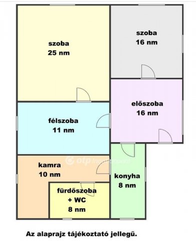 Eladó családi ház, Jászalsószentgyörgyon 22.8 M Ft, 2 szobás