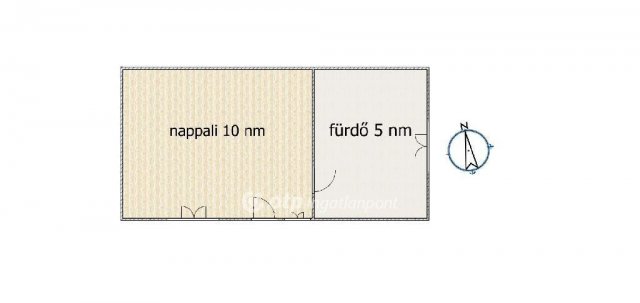 Eladó családi ház, Kiskunlacházán 23 M Ft, 1 szobás