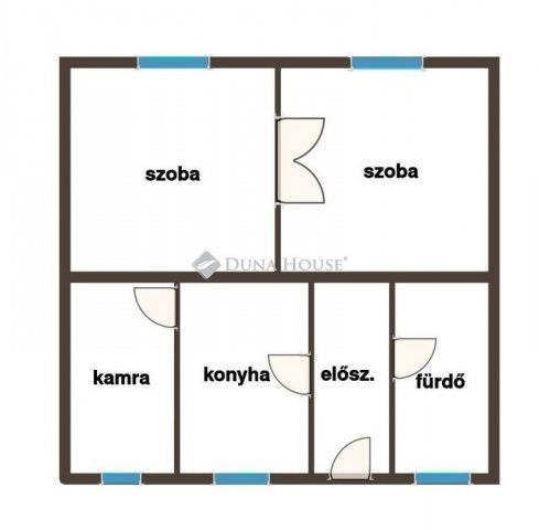 Eladó családi ház, Szobon 22.8 M Ft, 2 szobás