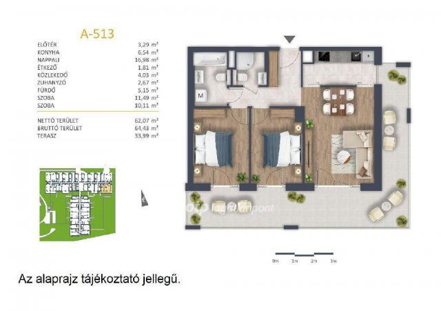 Eladó téglalakás, Budapesten, XI. kerületben 133.2 M Ft