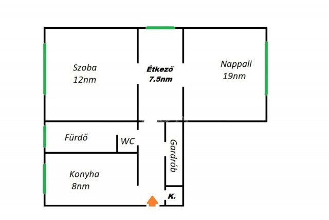 Eladó téglalakás, Budapesten, X. kerületben 57.99 M Ft