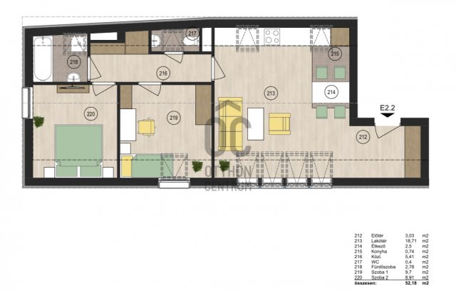 Eladó téglalakás, Debrecenben 65.9 M Ft, 3 szobás