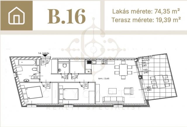 Eladó téglalakás, Balatonlelleén 103.306 M Ft, 3 szobás