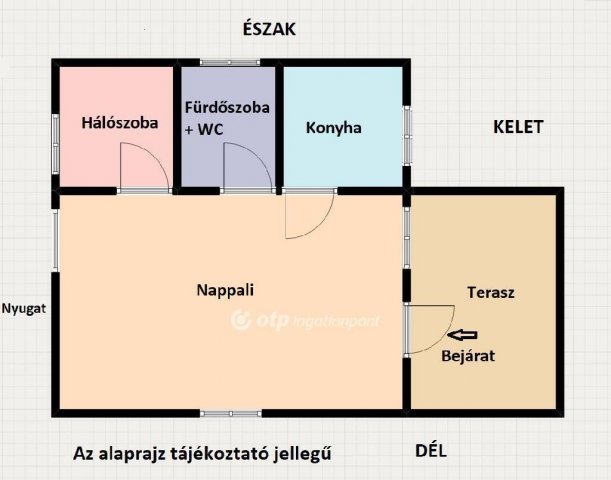Eladó nyaraló, Solymáron 64.9 M Ft, 1+1 szobás