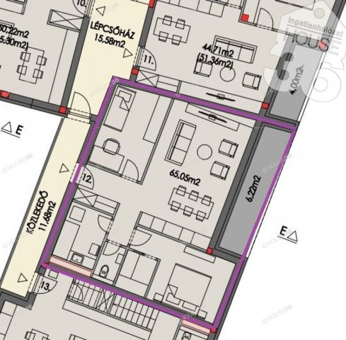 Eladó téglalakás, Kecskeméten 98.832 M Ft, 3 szobás