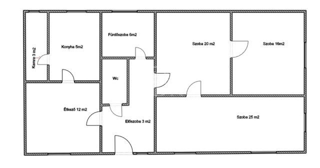 Eladó családi ház, Banán 19.5 M Ft, 3 szobás