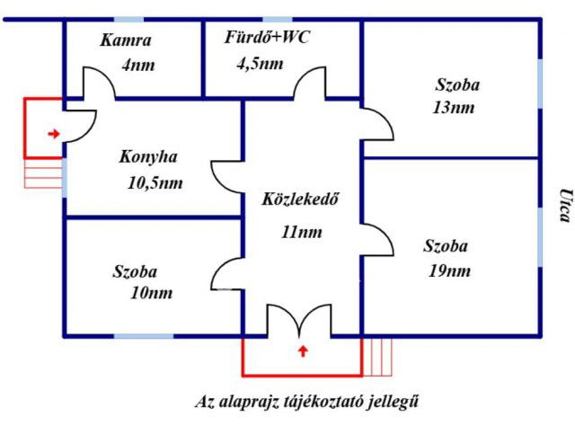 Eladó családi ház, Nagyivánon 10.9 M Ft, 3 szobás