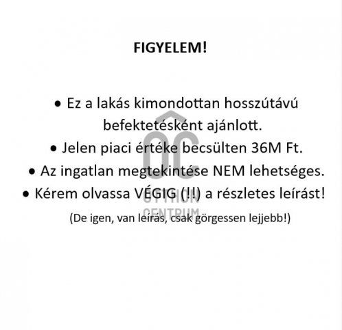 Eladó téglalakás, Tatabányán 17 M Ft, 4 szobás