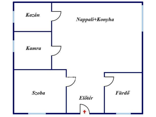 Eladó családi ház, Nagykállóban 14 M Ft, 3 szobás