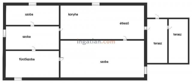 Eladó családi ház, Daruszentmiklóson 30 M Ft, 2+1 szobás