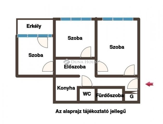 Eladó panellakás, Budapesten, XV. kerületben 63 M Ft, 3 szobás