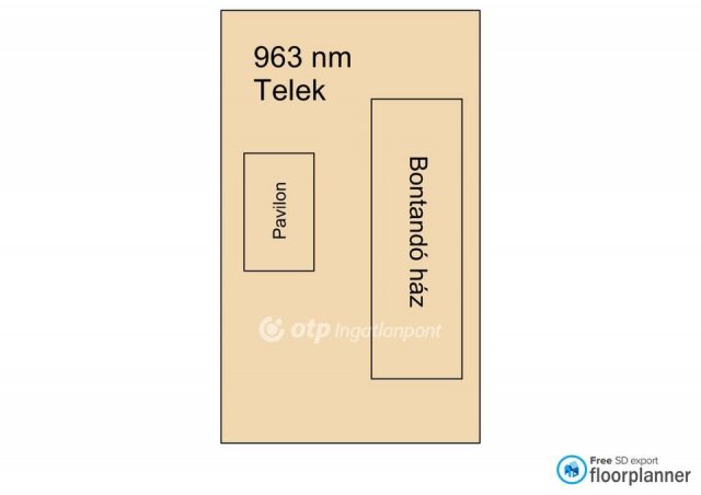 Eladó családi ház, Nagykátán 13 M Ft, 2 szobás