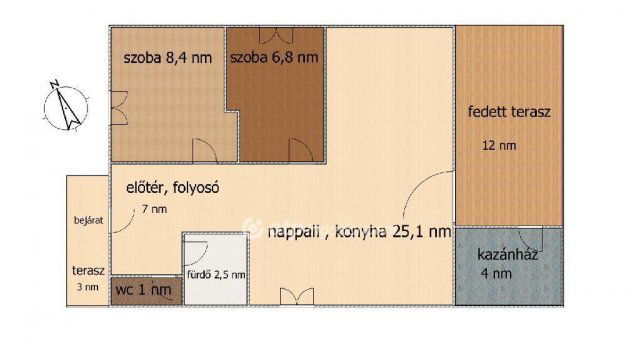 Eladó nyaraló, Dömsödön 18.9 M Ft, 2+1 szobás