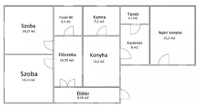 Eladó családi ház, Somlójenőn 24 M Ft, 2 szobás
