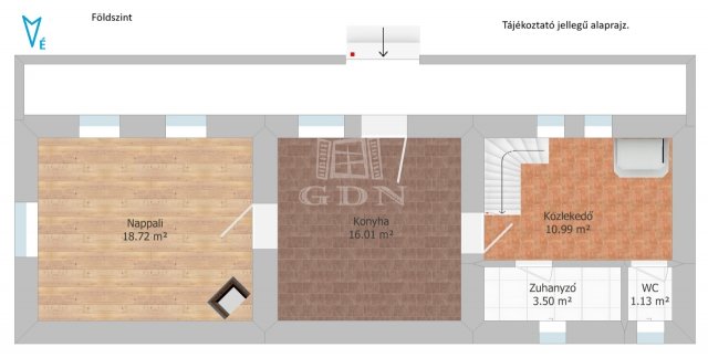 Eladó családi ház, Perőcsényen 59 M Ft, 3 szobás