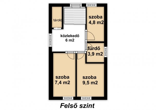 Eladó családi ház, Litéren 69.9 M Ft, 2+2 szobás