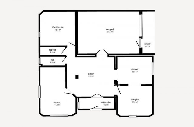 Eladó családi ház, Kálmánházán 83 M Ft, 4+1 szobás