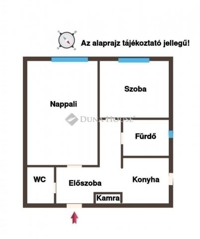 Eladó téglalakás, Budapesten, IX. kerületben 69.9 M Ft, 2 szobás