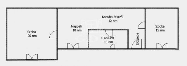 Eladó családi ház, Szigetszentmiklóson 59.2 M Ft, 3 szobás
